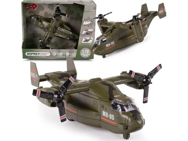 Militære transportfly lys og lyd