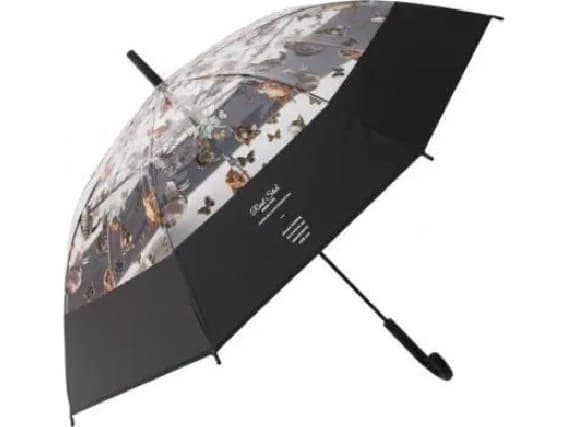 Baby umbrella transparent cats butterflies MIX