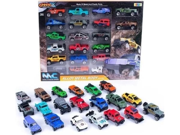 Off-road metallbilar 20st