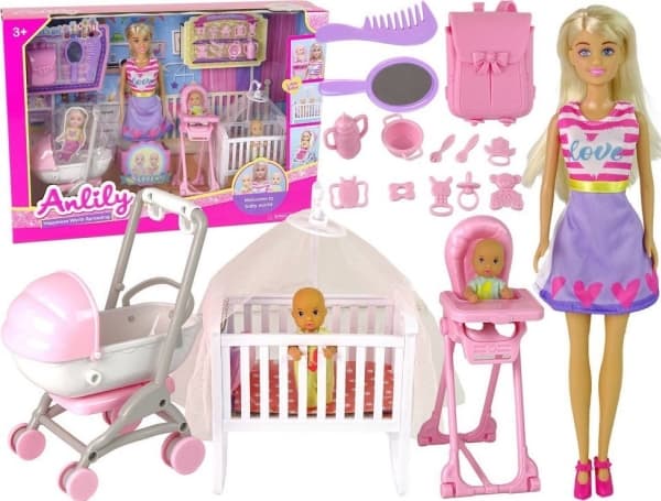 LeanToys mor og babydukketilbehør til barnerom