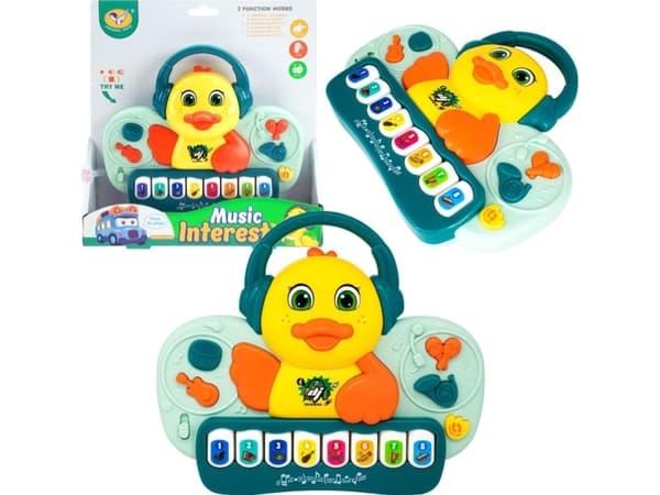 MUSICAL PIANO AND 1 STK