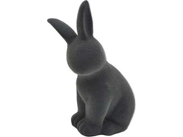 Hare figurine covered with fabric