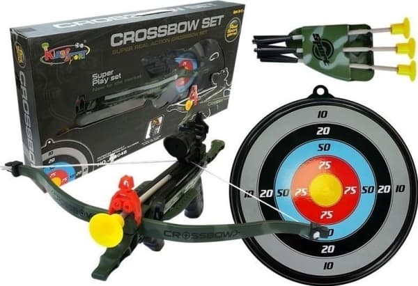 LeanToys Arrow armbrøst med sugekopp LEAN Toys