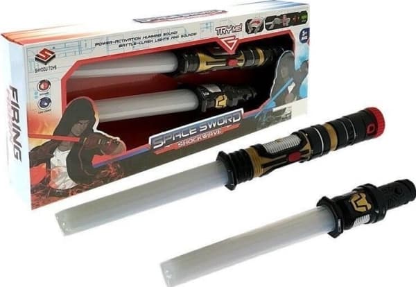 Lean Cars Double Lightsaber 2in1 Lydbelysning