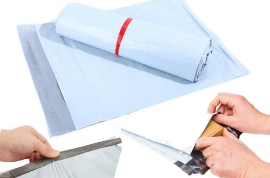 LeanToys Courier Folie Konvolutt Foliepakke 100 stk 600x700 mm LEAN leker