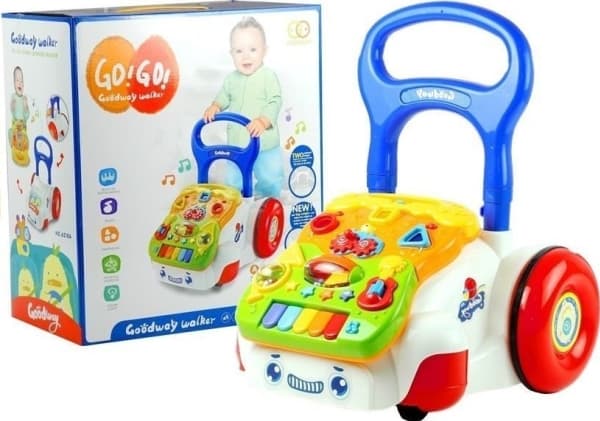 LeanToys Babyvagn Avtagbar skjutpanel