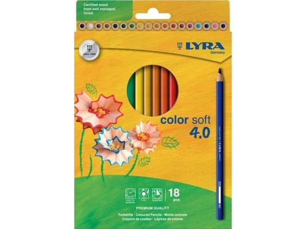 Color Soft 4.0 Hängbar penna 18 färger