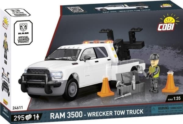 COBI RAM 3500 - Wrecker Tow Truck, construction toy