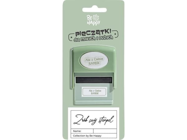 Et stempel for barn med påskriften Du er en slik bambik