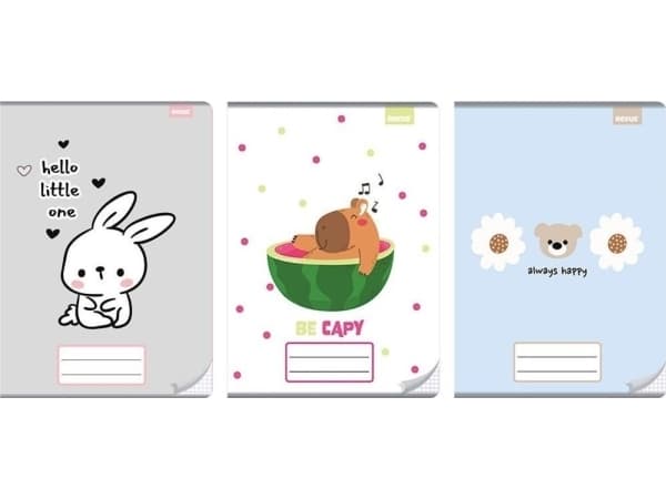Notebook A4/32K firkantet jente (10 stk)