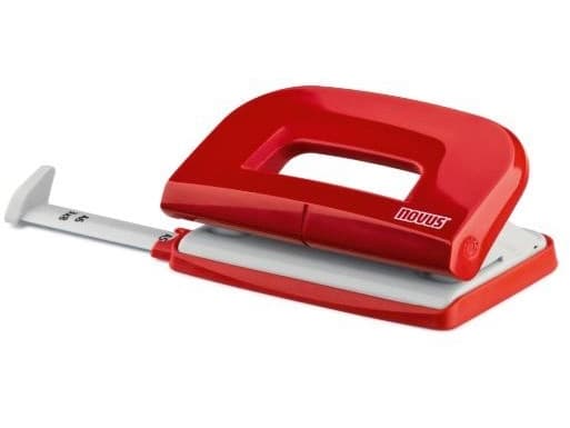 Novus Hole Punch 10 Sheets Red (025-0543 NO)