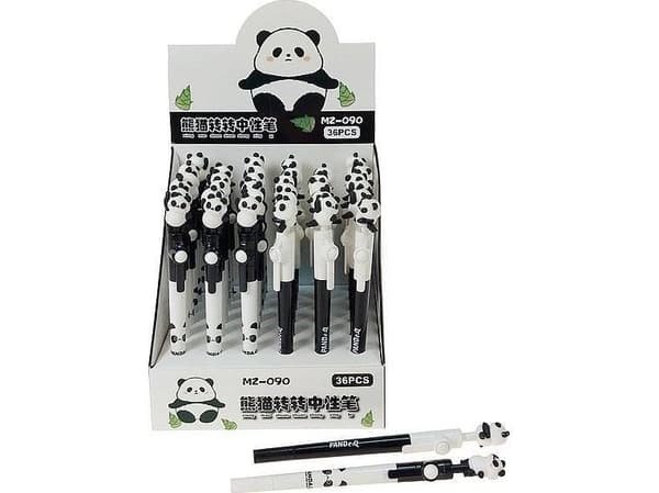 Panda penna svart (36 st)