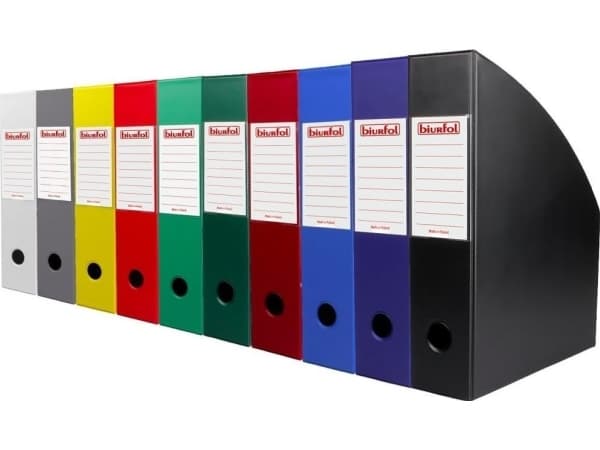 Biurfol Magasinholder 7 cm hvit SE-35-10 BIURFOL
