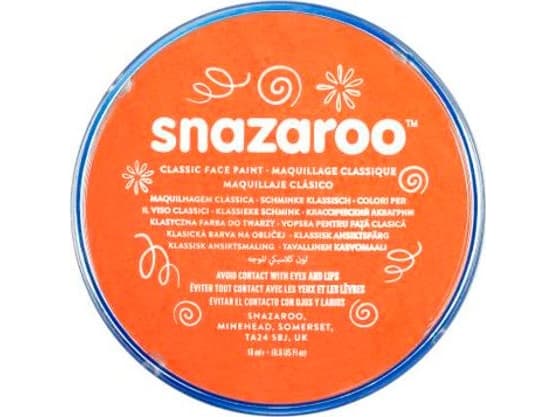 Akson Snazaroo 18 ml kasvo- ja vartalomaali Orange uniw