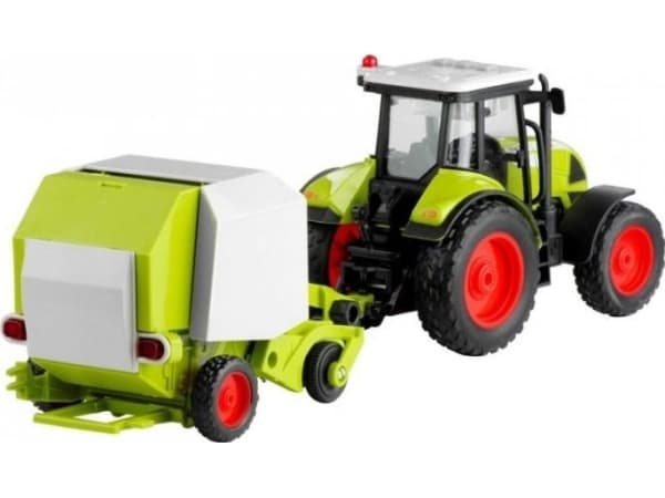 Lean Sport Traktor med rundballepresse for ballepressing Gra 37,5 cm