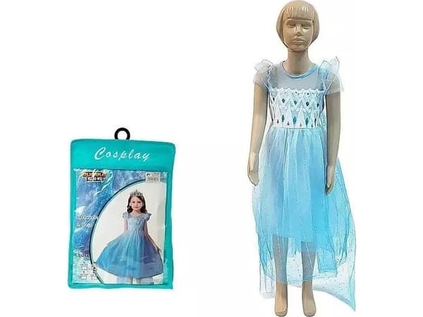 Prinsessa karnevaalipuku koko 110-120cm