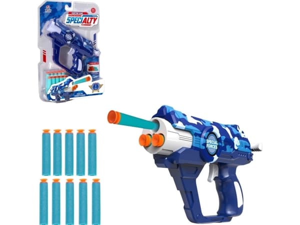 STOR MILITÆR CAMO DART GUN 1 STK