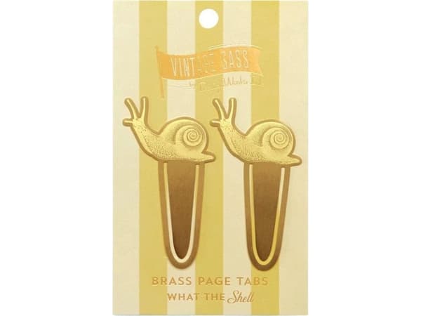 Metal bookmarksWhat The Shell 2pcs