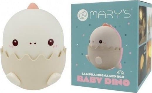 MARY`S BEDSIDE LAMP LED BABY DINO PINK - MW20793