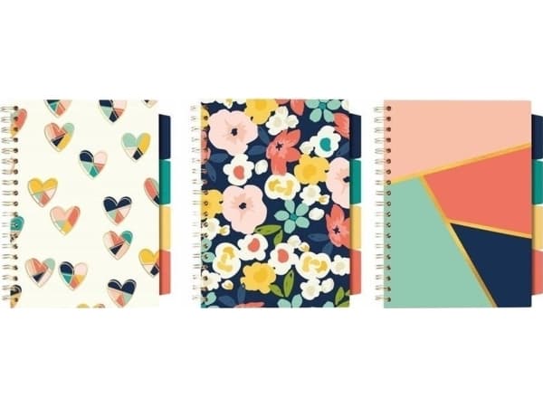 Project Book Floral Love B5/100K linia mix (3szt)