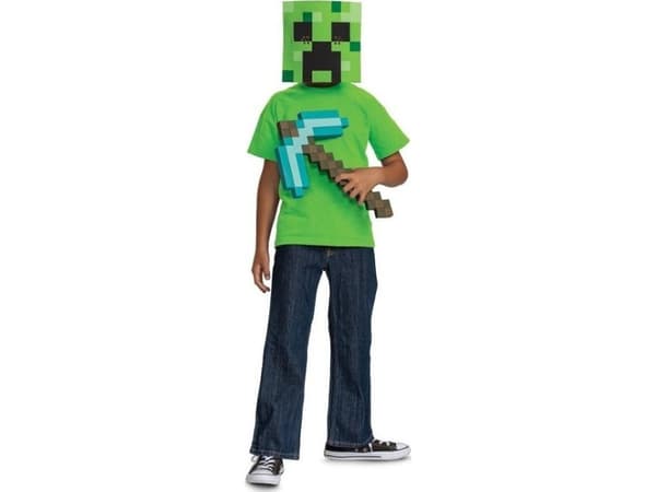 Minecraft sett hakke, maske universell størrelse