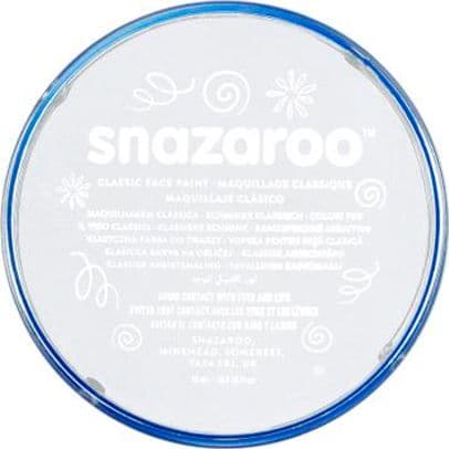 Akson Snazaroo 18 ml ansikts- og kroppsmaling hvit Hvit uniw