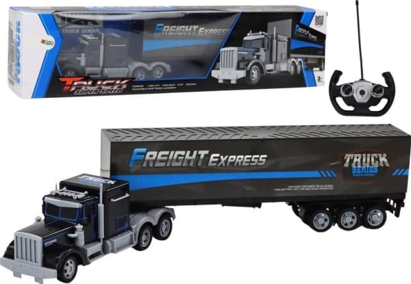 LeanToys Truck RC fjärrkontroll lampor 27MHZ blå