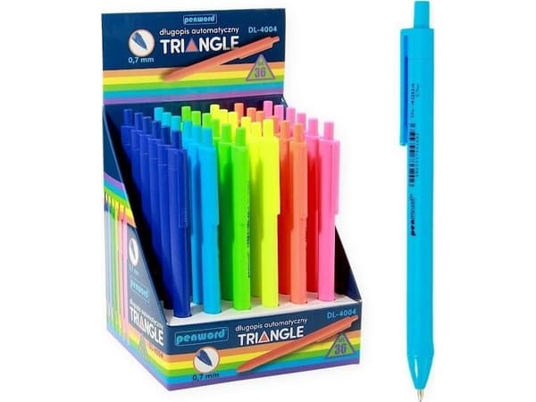 Automatisk kulspetspenna Triangel (36st)