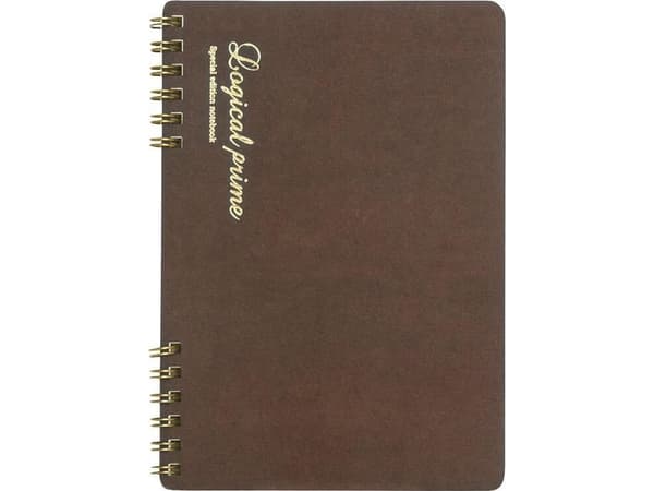 Notebook B5 12x15cm Logical Prime PT brun