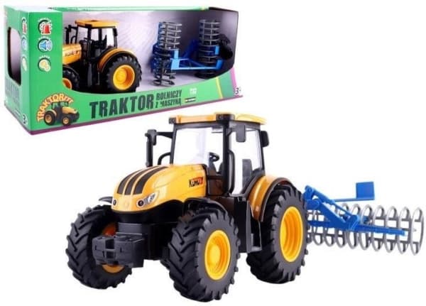 Traktor med tallerkenharv PROkids 08421