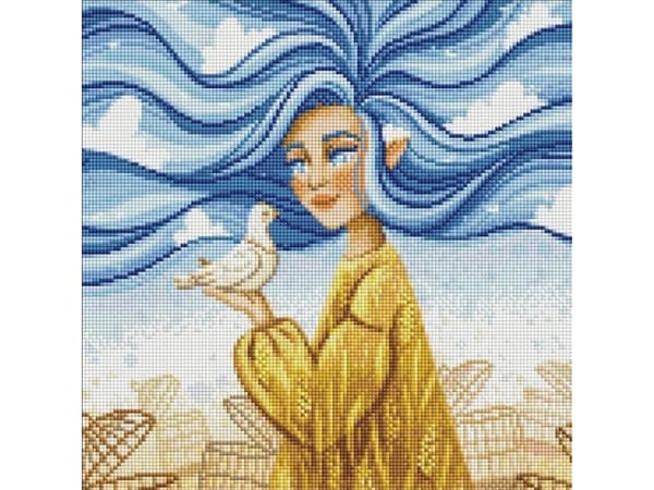 Diamond Mosaic - Independent Beauty 40x40cm