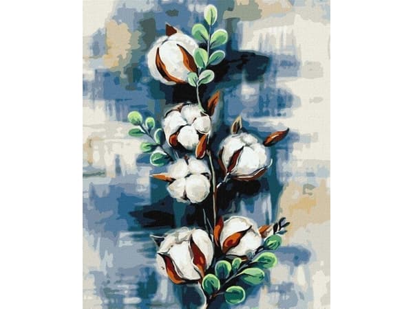 Maleri etter tall - Bomull 40x50cm EDUKAMP