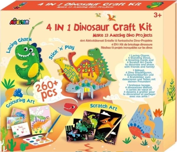4-i-1 Dinosaur Making Kit
