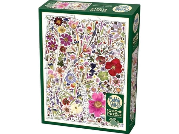 Pussel 1000 Pressade blommor: Vår G3