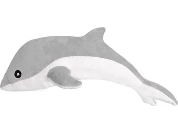 LeanToys Plush Dolphin Mascot Grå 70 cm