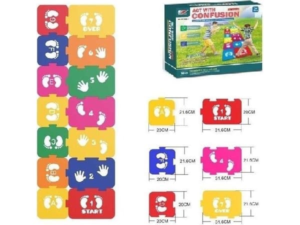 Skumpuslespill Hopscotch 14 deler 7228913 13087