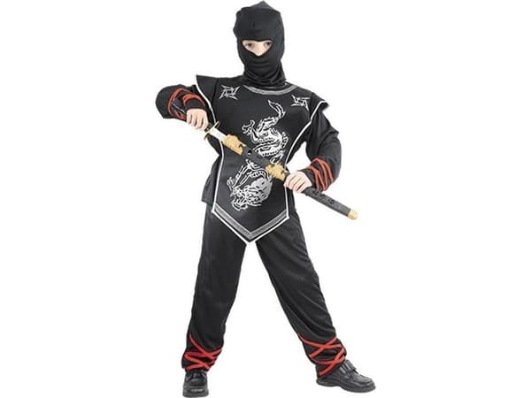 Ninja Warrior Kostym M