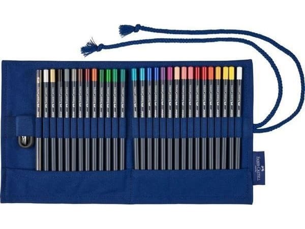 Pencil crayons Rolling pencil case 27pcs