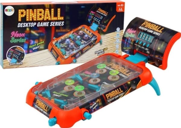 Pinball med LED-lys og lyd