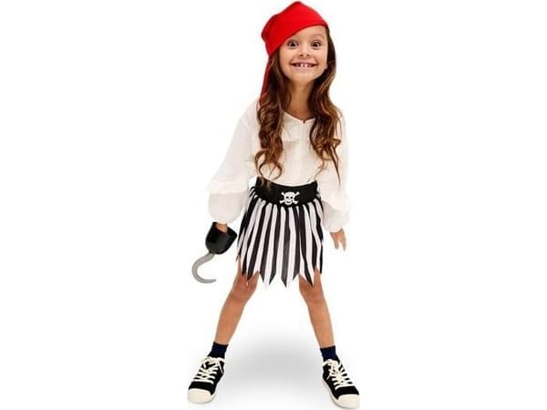 Piratkostyme, universell størrelse EDUKAMP