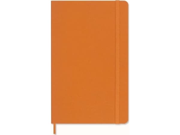 Notebook line Pro Vege synt. käärmeennahka oranssi