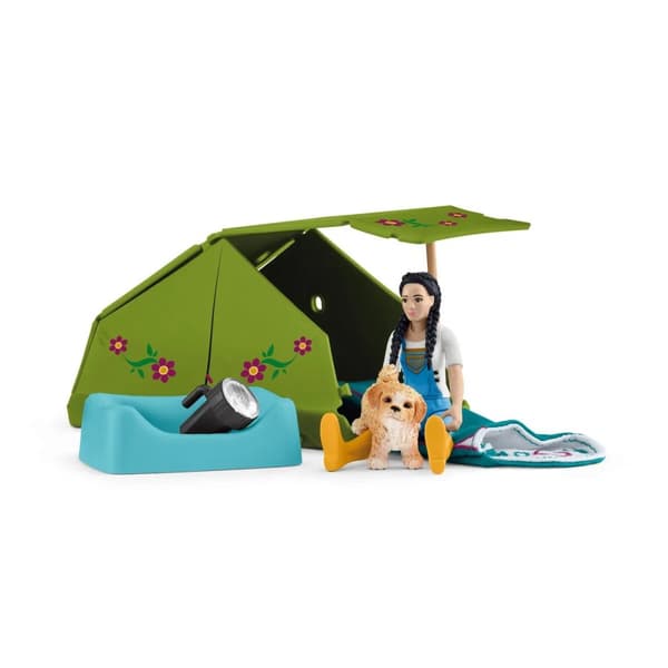 schleich® Pocket Set Campingäventyr med Kim 42745