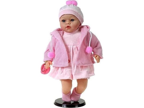 Babydocka sjunger och talar på polska 45cm