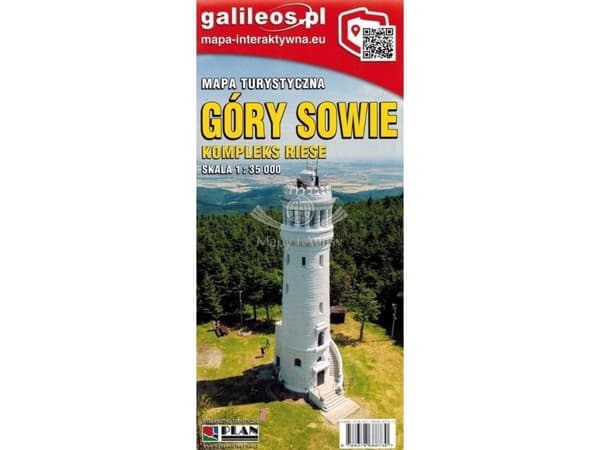 Kart - Owl Mountains 1:35 000 laminert EDUKAMP