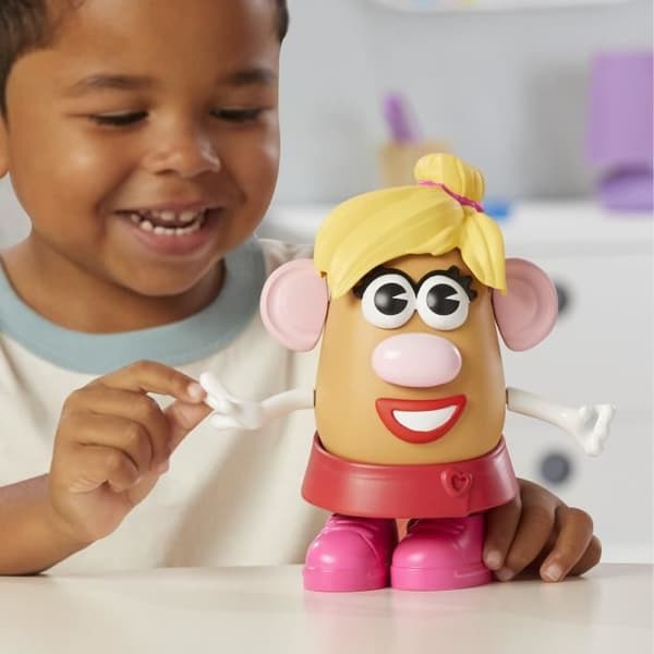 Figruine Madame Patate, 12 delar att blanda och kombinera, Mr. Potato Head Playskool Potato Head, Från 2 år