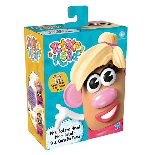 Figruine Madame Patate, 12 delar att blanda och kombinera, Mr. Potato Head Playskool Potato Head, Från 2 år