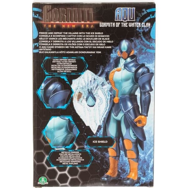 Ledad figur - GORMITI - Gormiti med vapen Vattenmodell - 27 cm - Från 4 år - GRV064