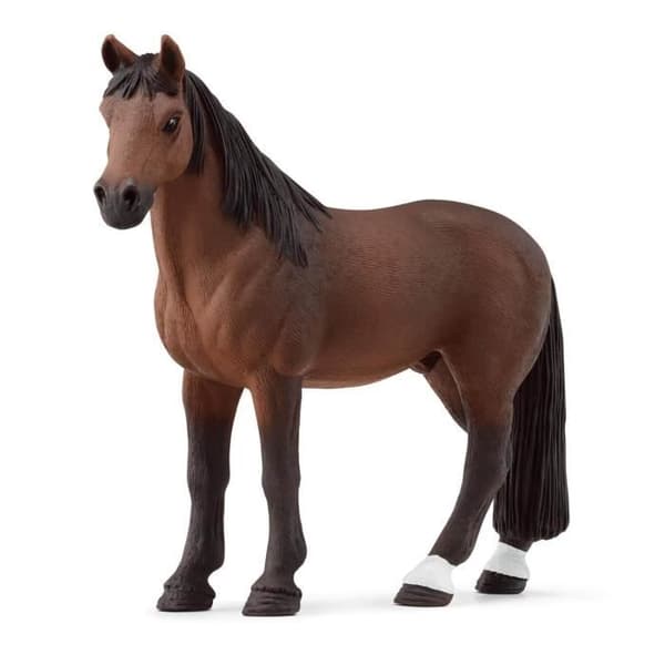 Figurine - Schleich - Lipizzanersto - Barn - Brun