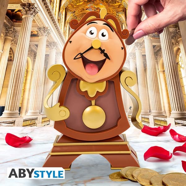 Abysse DISNEY - Sparegris - Skønheden og udyret - Cogsworth