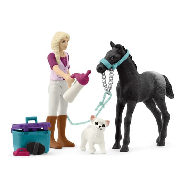 schleich® Pocket Set Plejesæt til føl 42755